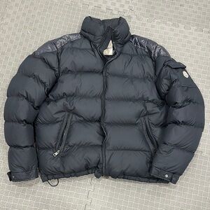 Moncler Navy Puffer Jacket Sz 7